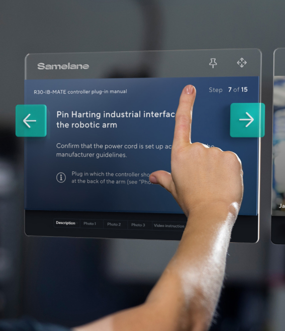 Digital transformation in manufacturing AR